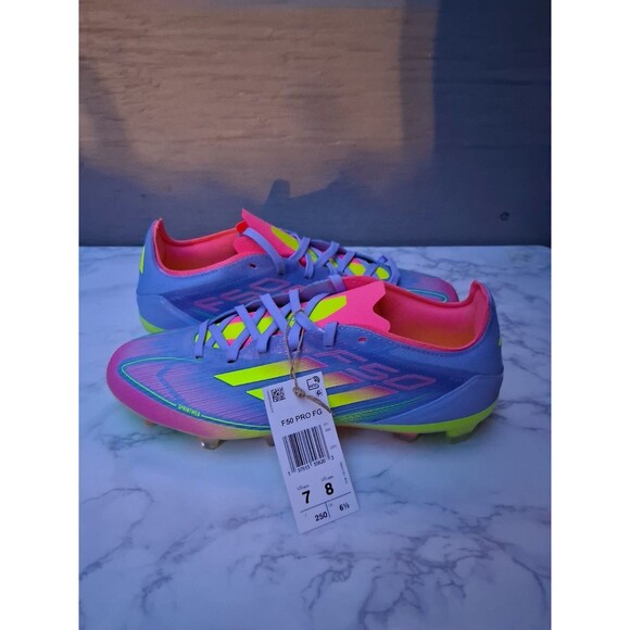 New Adidas Adizero F50 Pro FG Size 7 Us Men’s Soccer Cleats Style IE1285 main image 6